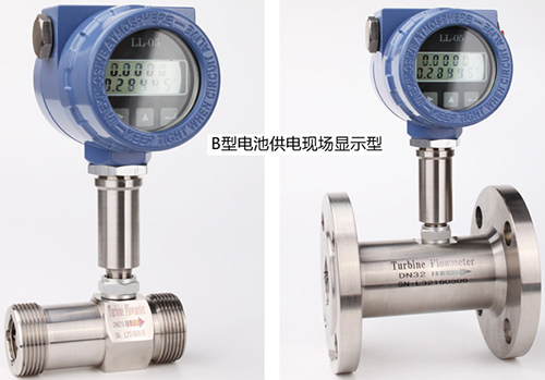 電池供電現(xiàn)場(chǎng)顯示型水流量計(jì)量表產(chǎn)品圖